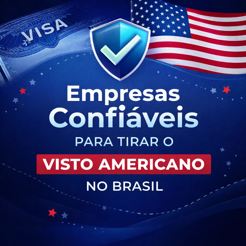 Imagem ilustrativa para o artigo Empresas Confiáveis para Tirar o Visto Americano no Brasil da Genuína Conexão